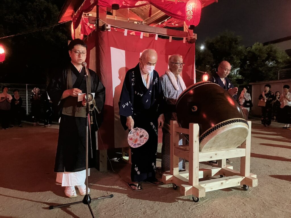 「市原ハモハ踊り・鉄扇」（京都市無形文化財）が行われました