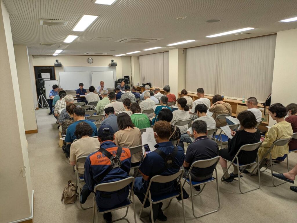 市原野学区自主防災会総会が開催されました