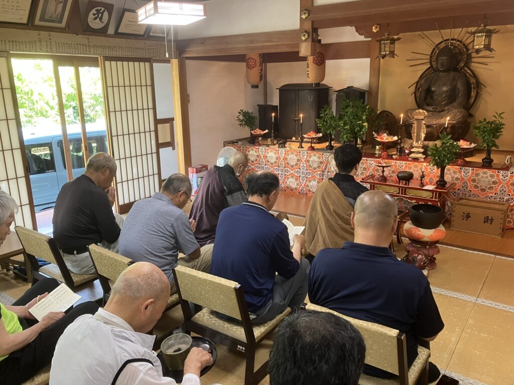 今年も市原の里に灌漑用水路をつくった板倉公を偲ぶ法要が行われました