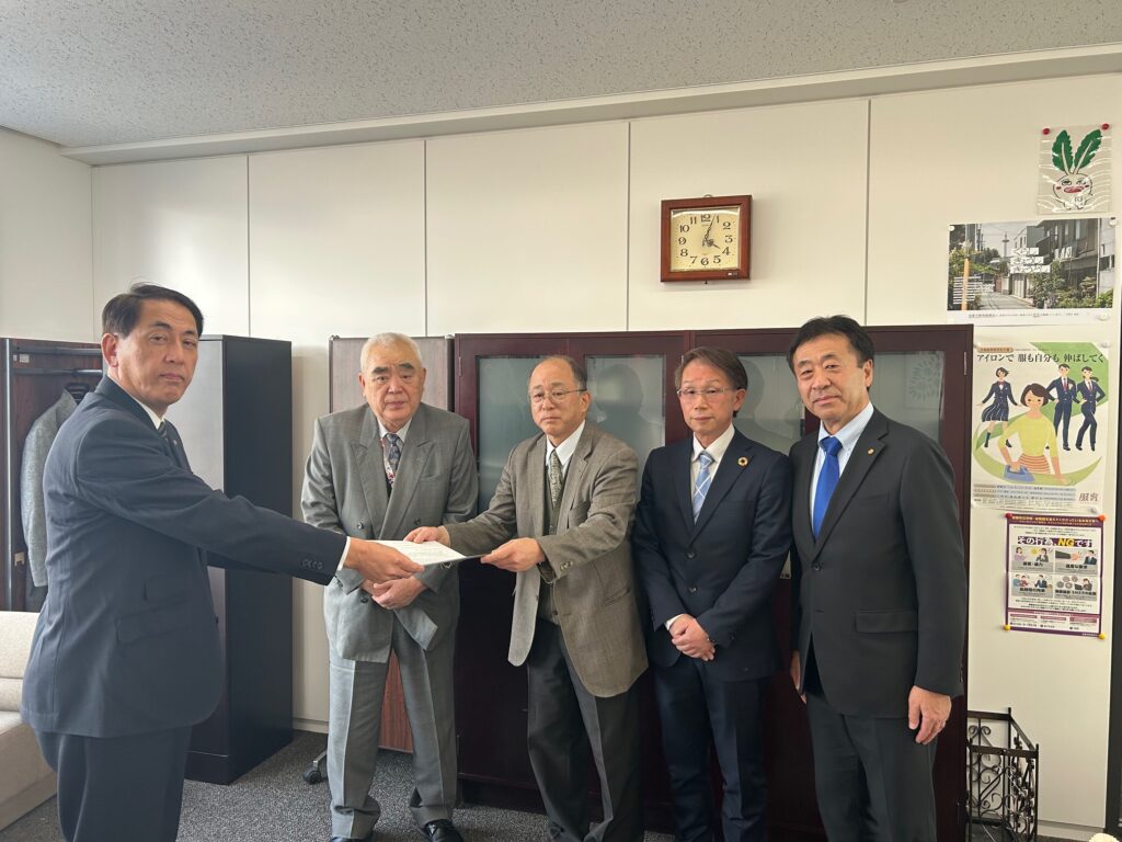 京都市教育委員会へ市原野小学校の学習環境について要望書を提出しました