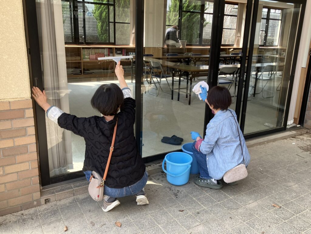 きれいになりました！ 市原野会館の定期清掃